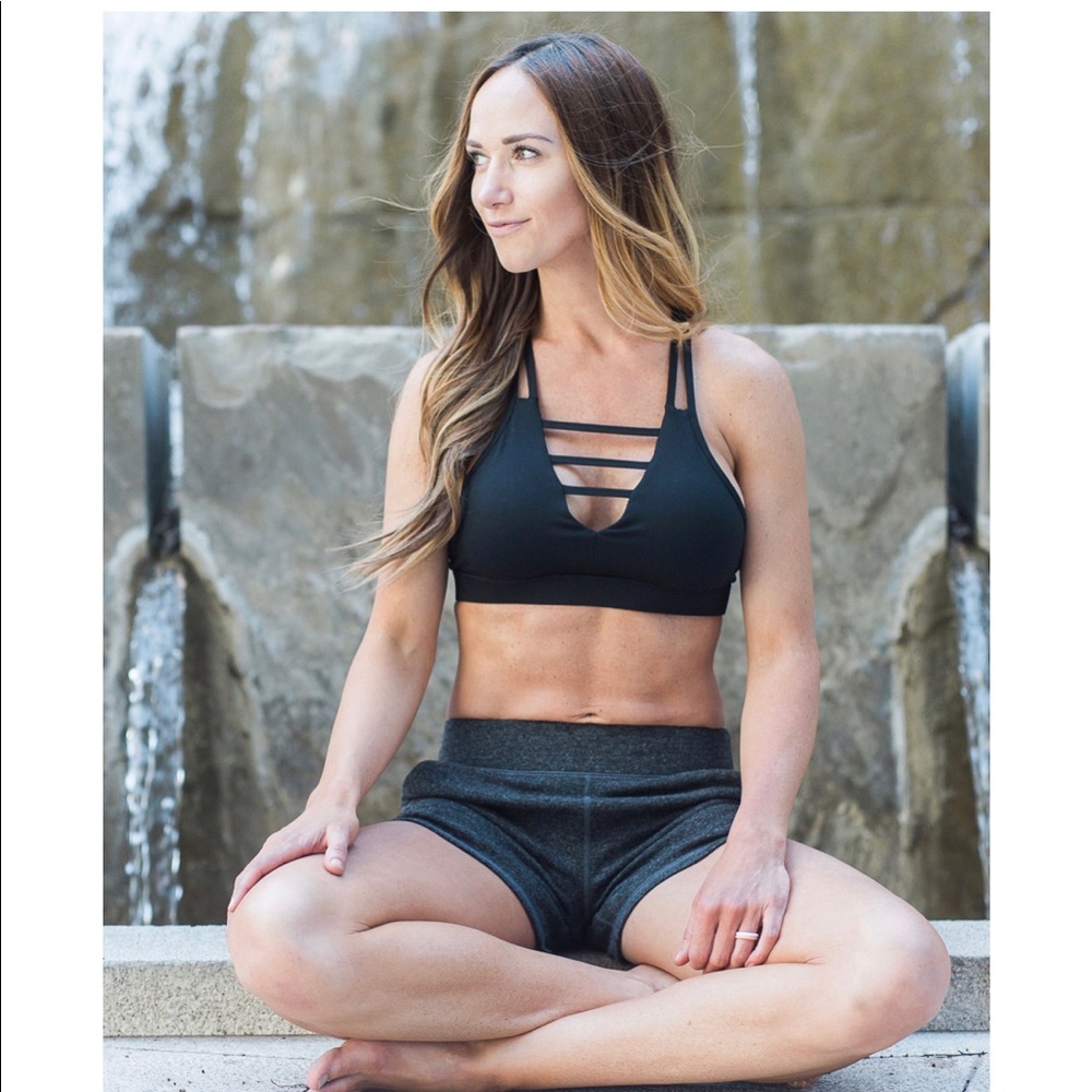 Zyia Active - Black Grid Bra